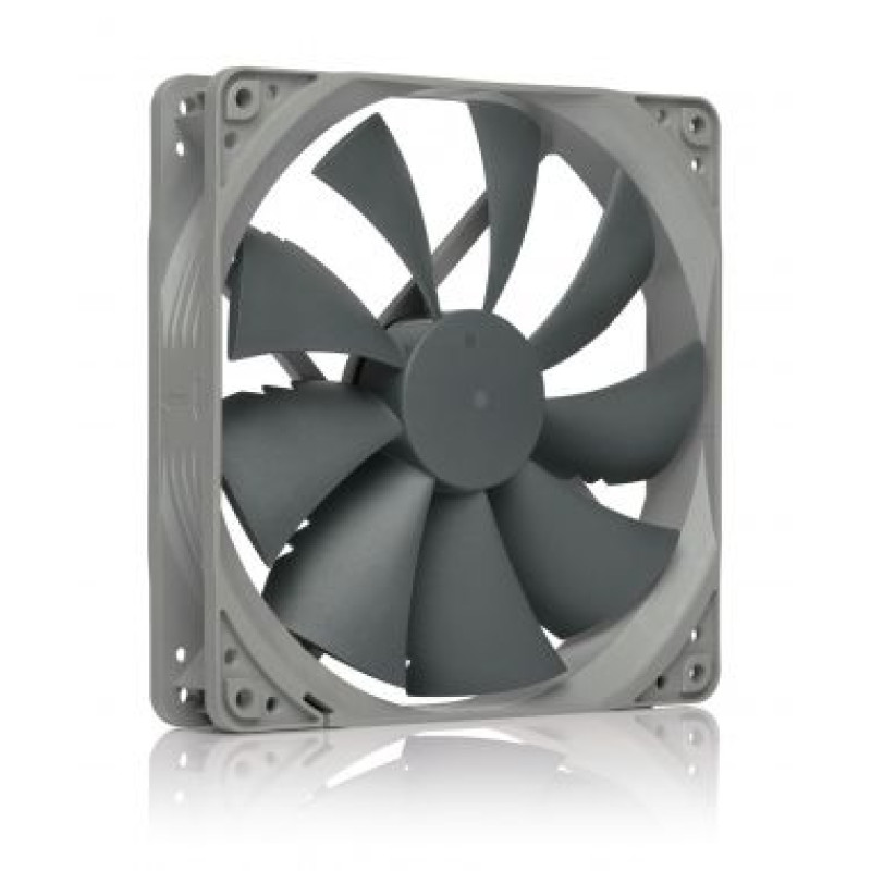 Вентилятор 140 мм, Noctua NF-P14s redux-1500 PWM, REDUX для корпусу 140x140x25мм SSO 300-1500 об/хв 19,6 дБ 4pin PWM сірий
