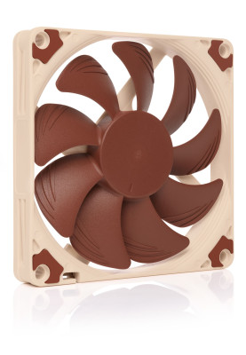 Вентилятор 92 мм, Noctua NF-A9x14 PWM, Biege, 92x92x14 мм, PWM, 500-2200 rpm, 19.9 дБ(А), 4-pin, підшипник SSO2