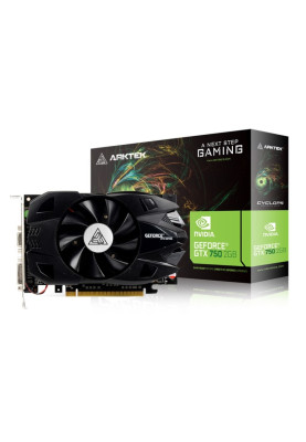 Відеокарта GeForce GTX 750, Arktek, 2Gb GDDR5, 128-bit, VGA/DVI/HDMI, 1020/5000 MHz (AKN750D5S2GH1)