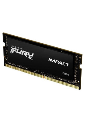 Пам'ять SO-DIMM, DDR4, 32Gb, 2666 MHz, Kingston Fury Impact, 1.2V, 16-18-18 (KF426S16IB/32)