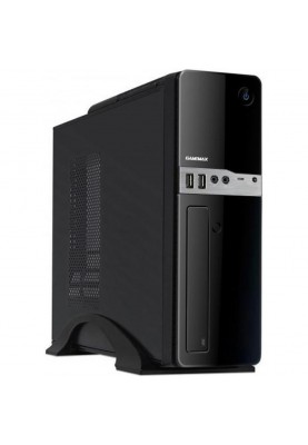 Корпус GameMax ST-607 Black, 400 Вт, Micro ATX / Mini ITX, 2xUSB 2.0, 1x80 мм
