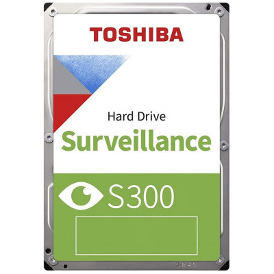 Жорсткий диск 3.5" 1Tb Toshiba S300, SATA3, 64Mb, 5700 rpm (HDWV110UZSVA)