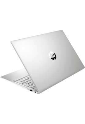 Ноутбук 15" HP Pavilion 15-eh1055ua (422L1EA) Silver 15.6", матовий LED Full HD 1920x1080 IPS, AMD Ryzen 5 5500U 2.1-4.0GHz, RAM 12Gb, SSD 512Gb, AMD Radeon Graphics, noDVD, DOS