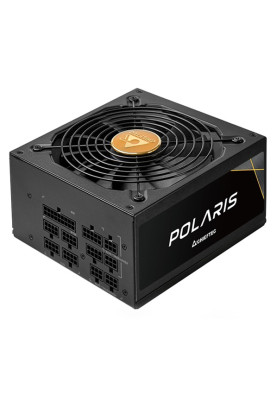 Блок живлення Chieftec 1050W Polaris PPS-1050FC, 140mm, ATX 2.3 APFC 20+4+3+2*4+6*6/8pcie, 12* SATA, 1*14см 80 PLUS GOLD, модульний
