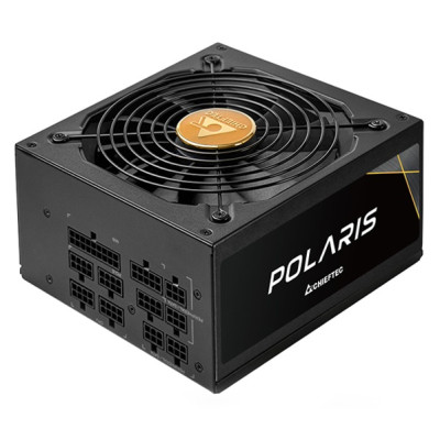Блок живлення Chieftec 1050W Polaris PPS-1050FC, 140mm, ATX 2.3 APFC 20+4+3+2*4+6*6/8pcie, 12* SATA, 1*14см 80 PLUS GOLD, модульний