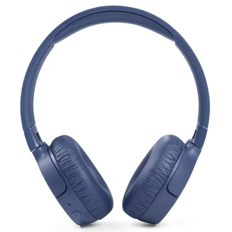 Навушники бездротові JBL Tune 660NC, Blue, Bluetooth, мікрофон, акумулятор 610 mAh, активне шумозаглушення, технологія "Pure Bass", кнопки на чашках навушників (JBLT660NCBLU)