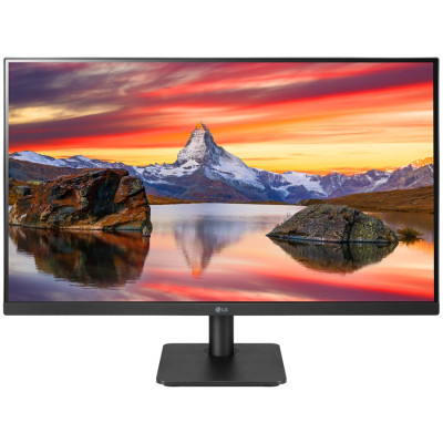 Монітор 27" LG 27MP400-B, Black, WLED, IPS, 1920x1080, 5 мс, 250 кд/м², 1000:1, 178°/178°, HDMI/VGA, Vesa 75x75, AMD FreeSync