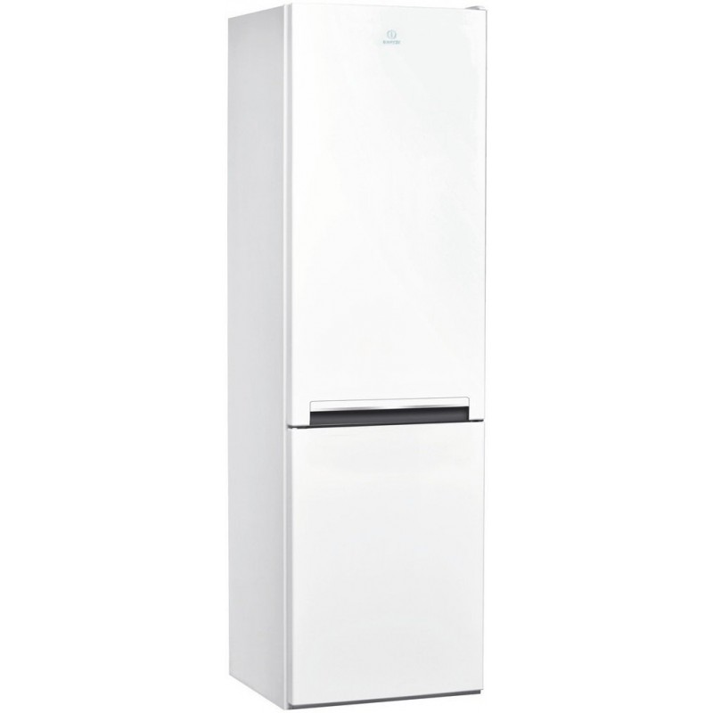 Холодильник Indesit LI8 S1E W, White, двокамерний, загальний об'єм 334L, корисний об'єм 213L/90L, A+, 187x59.5x65.5 см