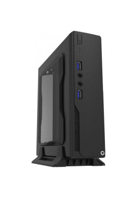 Корпус GameMax MT300-2U3-120W Black, 120 Вт, Mini ITX, 2xUSB 3.0, 1x40 мм