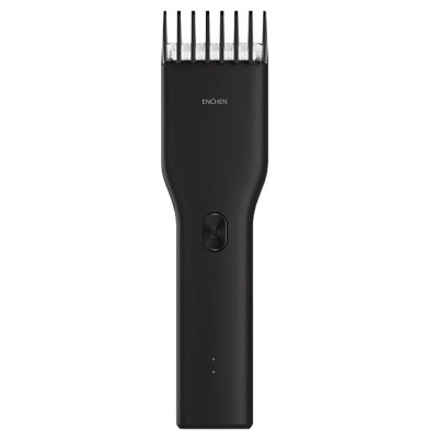 Машинка для стрижки Xiaomi Enchen Boost + Накидка + ножиці, Black, 5W, живлення від акумулятора, 1 насадка