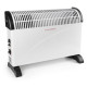 Конвектор електричний Holmer HCH-200W, White, 2000W, підлоговий, 25м2, механічне керування, захист IP20, з вентилятором, захист від перегріву, терморегулятор