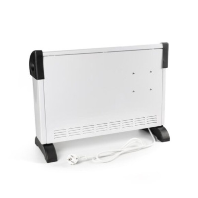 Конвектор електричний Holmer HCH-200W, White, 2000W, підлоговий, 25м2, механічне керування, захист IP20, з вентилятором, захист від перегріву, терморегулятор