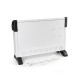 Конвектор електричний Holmer HCH-200W, White, 2000W, підлоговий, 25м2, механічне керування, захист IP20, з вентилятором, захист від перегріву, терморегулятор