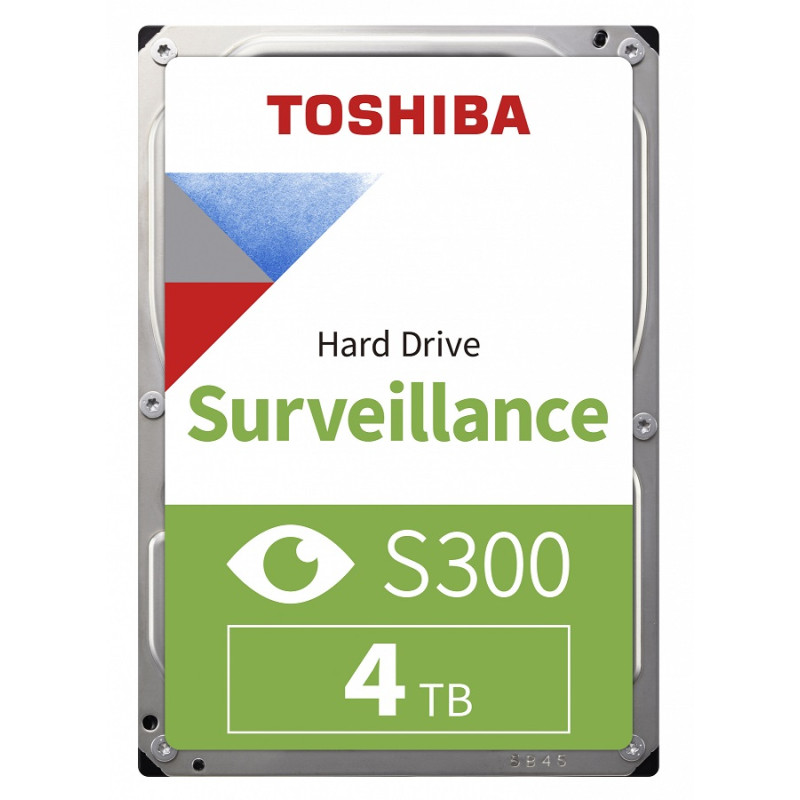 Жорсткий диск 3.5" 4Tb Toshiba S300, SATA3, 128Mb, 5400 rpm (HDWT840UZSVA)
