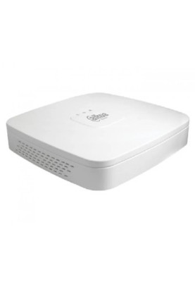 Відеореєстратор HDCVI Dahua DH-XVR4108C-I, White, 8 x HDCVI/Analog або 2 x IP, H.265+, VGA/HDMI, Audio: 1 вхід/1 вихід, 1 x HDD (до 6 Тб), Lan RJ45, 2xUSB, 205 x 211 x 45 мм