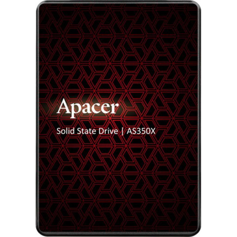 Твердотільний накопичувач 256Gb, Apacer AS350X, SATA3, 2.5", 3D TLC, 560/540 MB/s (AP256GAS350XR-1)