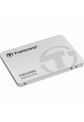 Твердотільний накопичувач 2Tb, Transcend SSD220Q, SATA3, 2.5", 3D QLC, 550/500 MB/s (TS2TSSD220Q)
