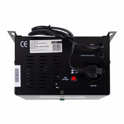 Джерело безперебійного живлення LogicPower LPY-W-PSW-500VA+ (350Вт) 10A/20A з правильною синусоїдою 12 В (4142)