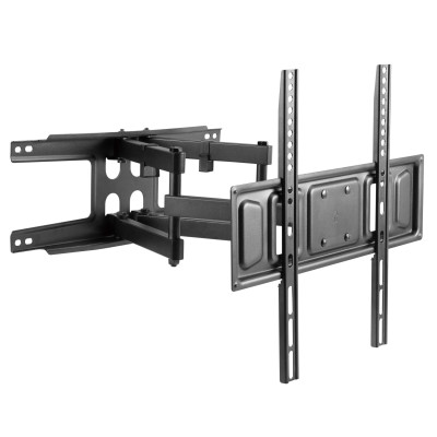 Настінне кріплення LCD/Plasma TV 32-70" Satelit 32-70PIVOT400A чорне, навантаження: до 35 кг, нахил: до +5°/-15°, поворот: +/-60°, відступ від стіни 62-468 мм, VESA 400x400 мм