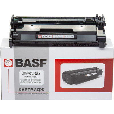 Картридж Canon 052, Black, LBP212dw/214dw/215x, MF421dw/426dw/428x/MF429x, 3100 стор, BASF (BASF-KT-052)