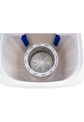 Пральна машина напівавтоматична PRIME Technics PWA 451 SR, White/Red, 4.5кг, 1 програма, 1 бак, 300 об/хв, A, 66.5x43x39.5см