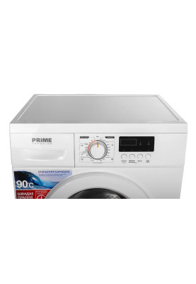 Пральна машина PRIME Technics PWF 6104 I White, завантаження 6кг, фронтальна, 23 програм, дисплей, швидкість віджиму 1000 об/хв, клас енергоспоживання A++, 85x59.5x47