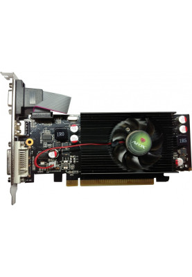 Відеокарта GeForce 210, AFOX, 1Gb GDDR3, 64-bit, VGA/DVI/HDMI, 589/1040 MHz, Low Profile (AF210-1024D3L5)