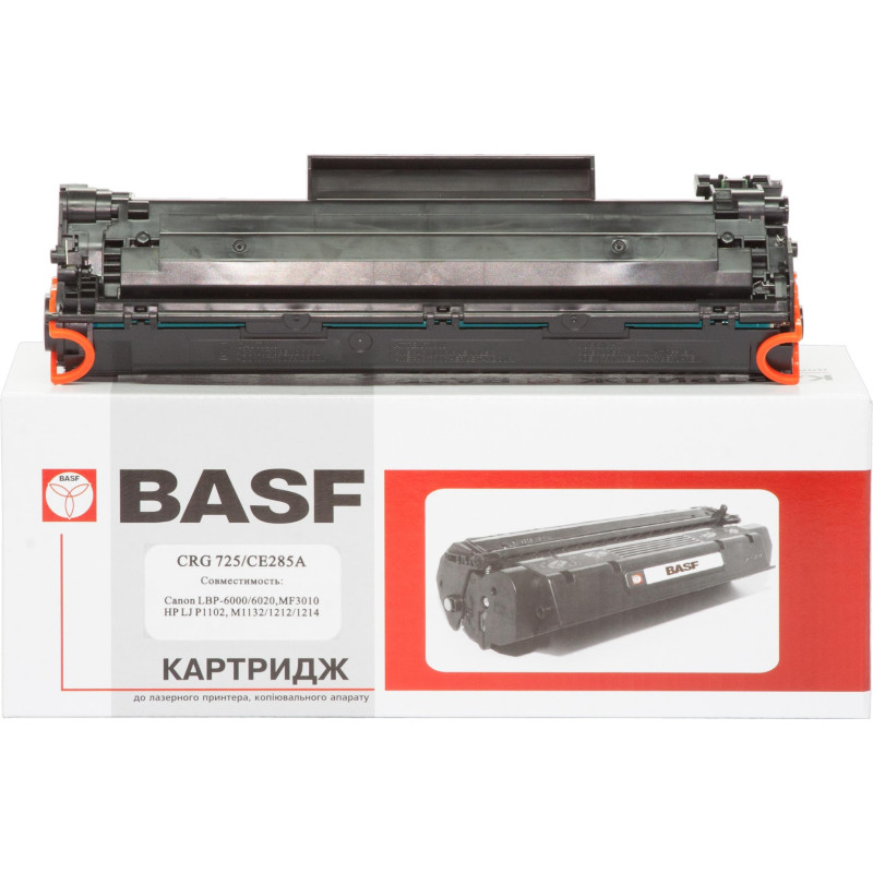 Картридж HP 85A (CE285A), Black, LJ P1102/M1132/M1212/M1214/M1217, 1600 стор, BASF (BASF-KT-CE285A)