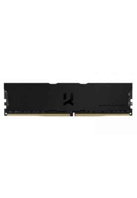 Пам'ять 16Gb DDR4, 3600 MHz, Goodram IRDM PRO, Black, 18-22-22, 1.35V, з радіатором (IRP-K3600D4V64L18/16G)