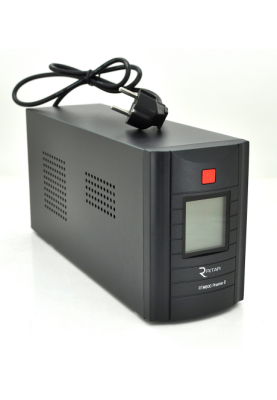 ДБЖ Ritar RTM800 (480W) Proxima-D, LED, AVR, 4st, 2xSCHUKO socket, 1x12V9Ah, metal Case 324х100х153
