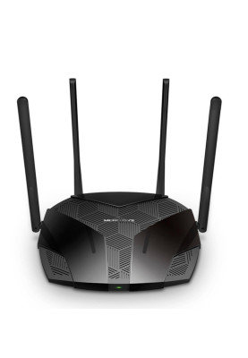 Роутер Mercusys MR70X Wi-Fi 802.11ax, 1775Mb, 3 LAN 10/100/1000Mb, підтримка MU-MIMO/MIMO