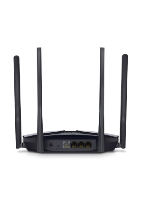 Роутер Mercusys MR70X Wi-Fi 802.11ax, 1775Mb, 3 LAN 10/100/1000Mb, підтримка MU-MIMO/MIMO