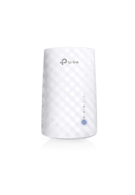 Точка доступу-підсилювач TP-LINK RE190, White, 2.4GHz (до 300 Мбіт/с)/5GHz (до 433 Мбіт/с), 3 внутрішні антени