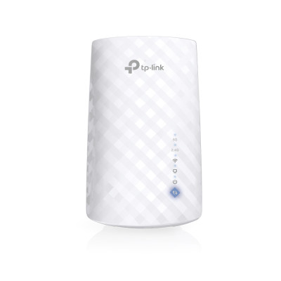 Точка доступу-підсилювач TP-LINK RE190, White, 2.4GHz (до 300 Мбіт/с)/5GHz (до 433 Мбіт/с), 3 внутрішні антени