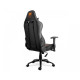 Ігрове крісло Cougar Outrider Black, дихаюча екошкіра, сталевий каркас, чорний