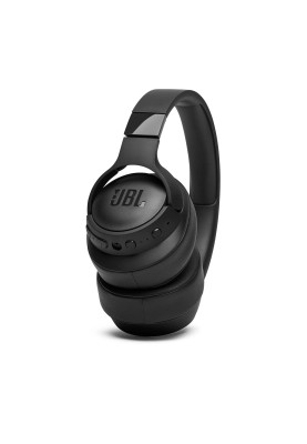 Навушники бездротові JBL Tune 760NC, Black, Bluetooth, мікрофон, акумулятор 610 mAh, технологія "Pure Bass", функція активного шумоподавлення, Google Fast Pair (JBLT760NCBLK)