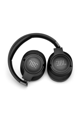 Навушники бездротові JBL Tune 760NC, Black, Bluetooth, мікрофон, акумулятор 610 mAh, технологія "Pure Bass", функція активного шумоподавлення, Google Fast Pair (JBLT760NCBLK)