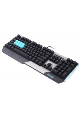 Клавіатура A4Tech Bloody B865 (Gun Grey) LK Red, LK оптико-механічна, Ice Blue підсвічування, USB