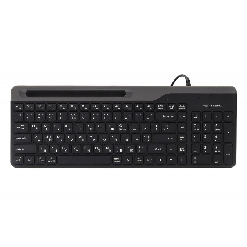 Клавіатура A4tech Fstyler FK25, USB, Black