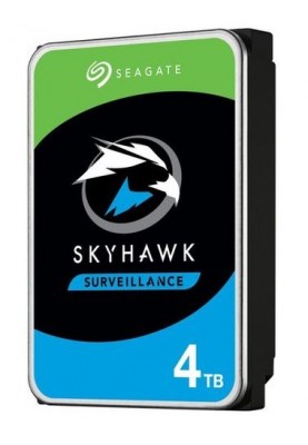 Жорсткий диск 3.5" 4Tb Seagate SkyHawk, SATA3, 256Mb, 5900 rpm (ST4000VX013)