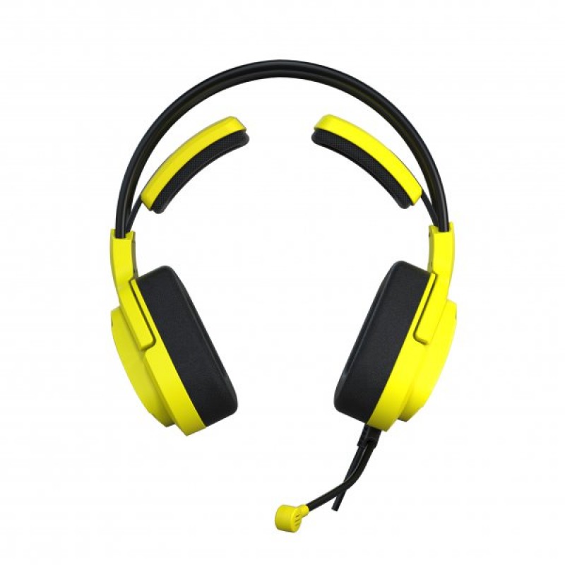 Навушники Bloody G575 Bloody Punk Yellow USB, Hi Fi, підтримка звуку 7.1, RGB підсвічування, накладні, кабель 2 м