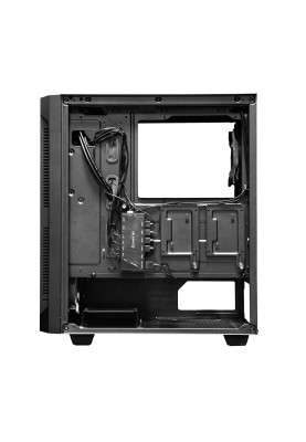 Корпус Chieftec Hunter GS-01B-OP Black, без БЖ, Mid Tower, ATX/Micro ATX/Mini ITX, 2xUSB 3.1, 1xUSB 2.0, 4x120 мм ARGB, 408x210x464 мм, 5.1 кг