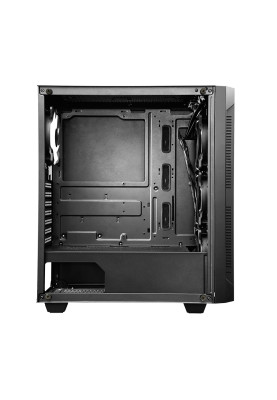 Корпус Chieftec Hunter GS-01B-OP Black, без БЖ, Mid Tower, ATX/Micro ATX/Mini ITX, 2xUSB 3.1, 1xUSB 2.0, 4x120 мм ARGB, 408x210x464 мм, 5.1 кг