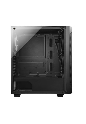 Корпус Chieftec Hunter GS-01B-OP Black, без БЖ, Mid Tower, ATX/Micro ATX/Mini ITX, 2xUSB 3.1, 1xUSB 2.0, 4x120 мм ARGB, 408x210x464 мм, 5.1 кг