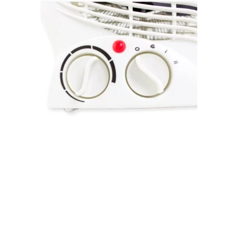 Тепловентилятор PRIME Technics HFV 215 White, 2000W, 3 режими, реком. площа приміщення 20 кв.м, підлоговий