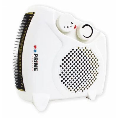 Тепловентилятор PRIME Technics HFV-H 210 White, 2000W, 3 режими, реком. площа приміщення 20 кв.м, підлоговий
