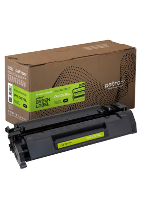 Картридж Canon 057, Black, LBP223/226/228, MF443/445/446/449, 3100 стор, Patron Green (PN-057GL)