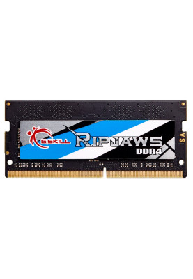 Пам'ять SO-DIMM, DDR4, 16Gb, 3200 MHz, G.Skill Ripjaws, 1.2V, 22-22-22-52 (F4-3200C22S-16GRS)