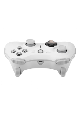 Геймпад MSI FORCE GC30 V2, White, бездротовий, USB, вібрація, для PC/Android, 2 аналогових стіки, 12 кнопок