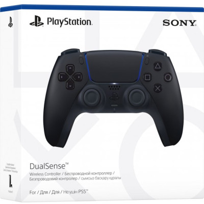 Геймпад Sony PlayStation 5 DualSense, Black (CFI-ZCT1W)